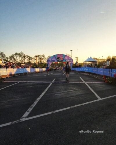 Run Disney Half Marathon finish line RunEatRepeat.com 