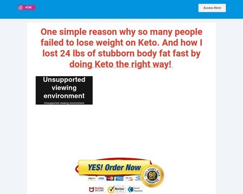 Four-week Easy Keto