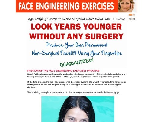 Face Engineering Exercises